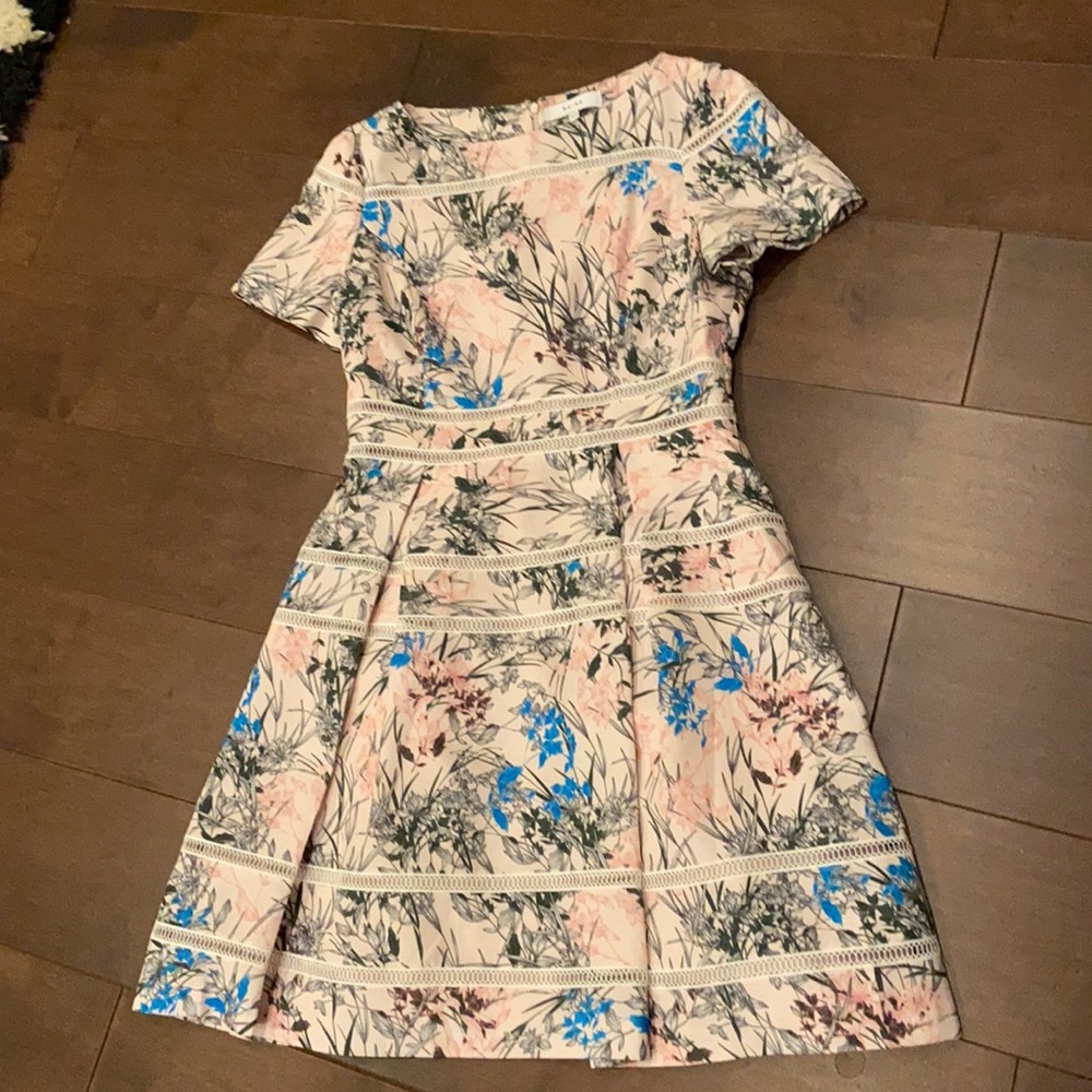 Silk cocktail dress.